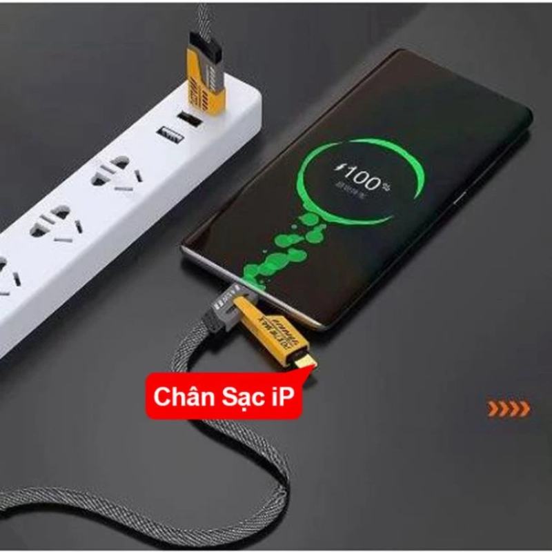 Củ Sạc Nhanh PRAMI 120W 4 Cổng (2 PD + 2 USB) – Nhỏ Gọn PRAMI019 - Ảnh 3