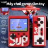 Máy chơi game cầm tay Sup 400 trò chơi màu đỏ kèm tay cầm phụ