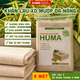 Khăn Lau Xơ Mướp Đa Năng HUMA – Không Dính Dầu, Tự Nhiên (Chính Hãng)