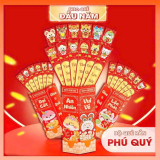 Bao Lì Xì Gieo Quẻ Tết 2026 Hot Trend – Rút Thăm May Mắn Độc Lạ, Chibi Cute