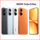 Điện thoại Redmi Turbo 5 Max: Pin 9000mAh Siêu Khủng, Chip Dimensity 9500s Đỉnh Cao