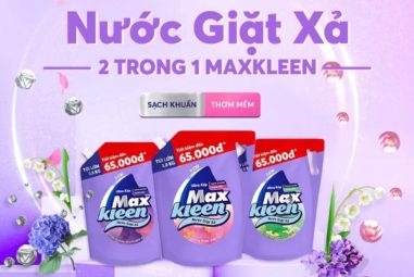 [KM HOT] Nước Giặt Xả Maxkleen 3.8kg Giá Tốt (Kèm Quà Tặng Hấp Dẫn)