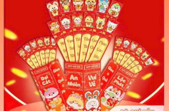 Ảnh tổng quan các bộ bao lì xì gieo quẻ Tết 2026 - Set 12 quẻ may mắn độc đáo, chất giấy siêu dày.