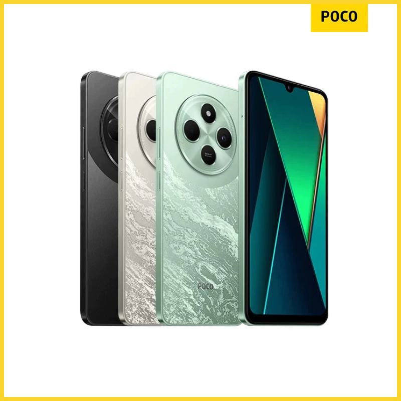 Điện thoại POCO C75: Màn hình 120Hz siêu lớn, Chip Helio G81-Ultra mạnh mẽ