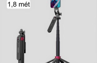 gậy chụp ảnh 4 chân P185 chính hãng màu đen