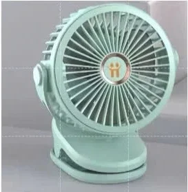 Quạt Tích Điện Kẹp HUTA Q22 Kích Thước Lớn 8 Inch – Pin Trâu 10.000mAh, Xoay 720 Độ
