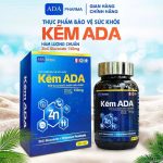 Hộp 90 viên Kẽm ADA Gluconate 150mg nhập khẩu Pháp, bổ sung 20,1mg Kẽm nguyên tố